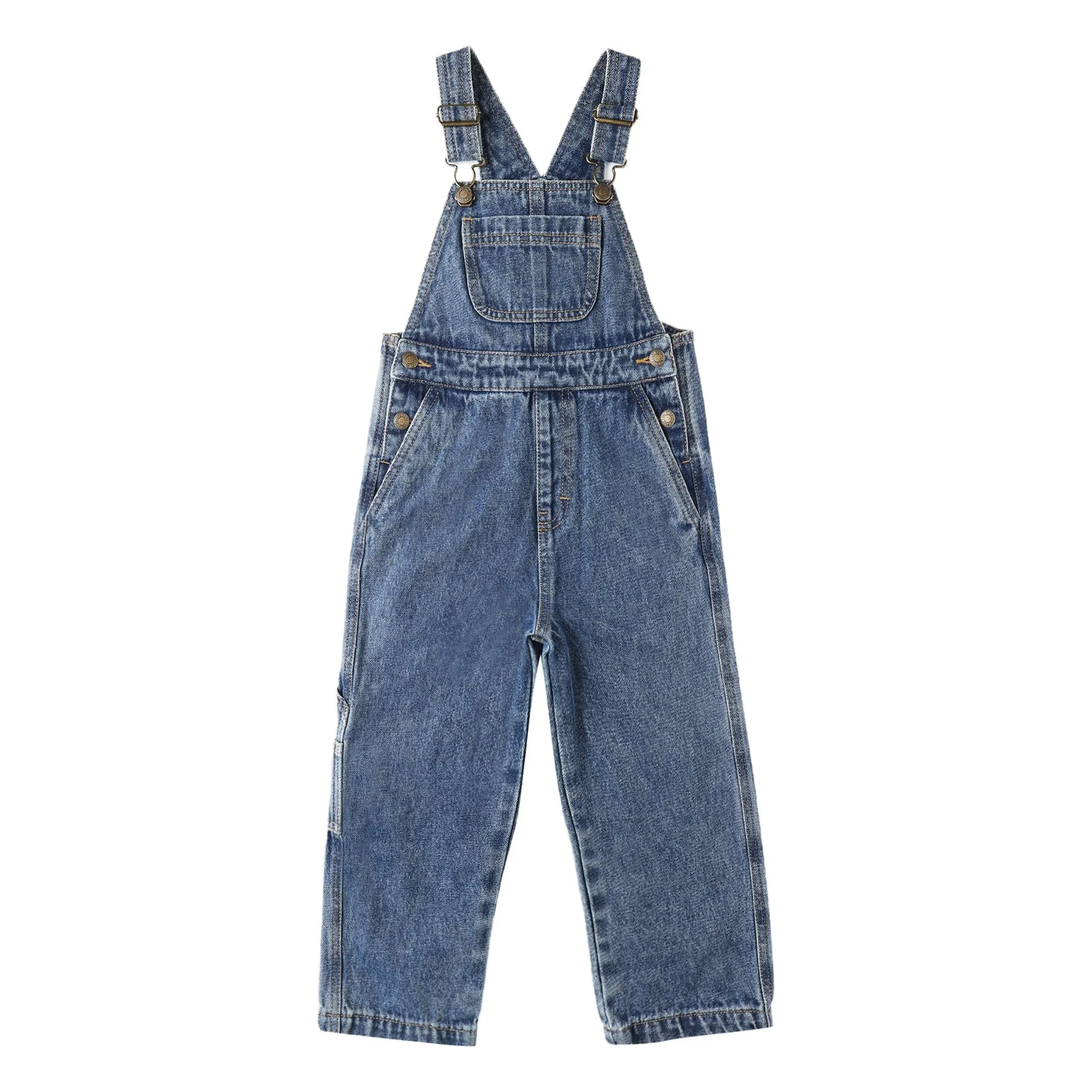 Rylee + Cru Denim Utility Overalls