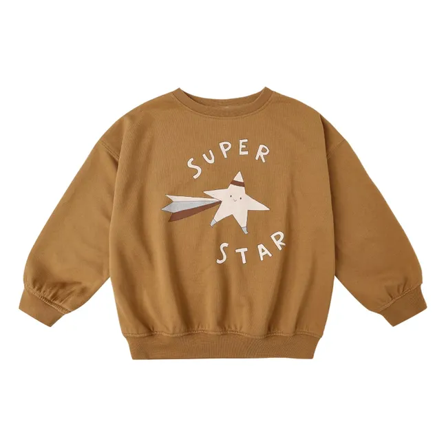 Super Star sweatshirt | Ochre