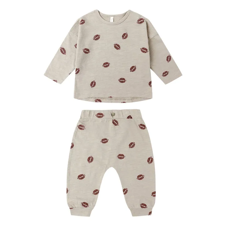 Ensemble T-shirt et Pantalon Football | Stone- Image produit n°0