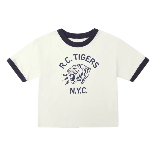 T-Shirt Ringer Tigers Mini | Elfenbeinfarben