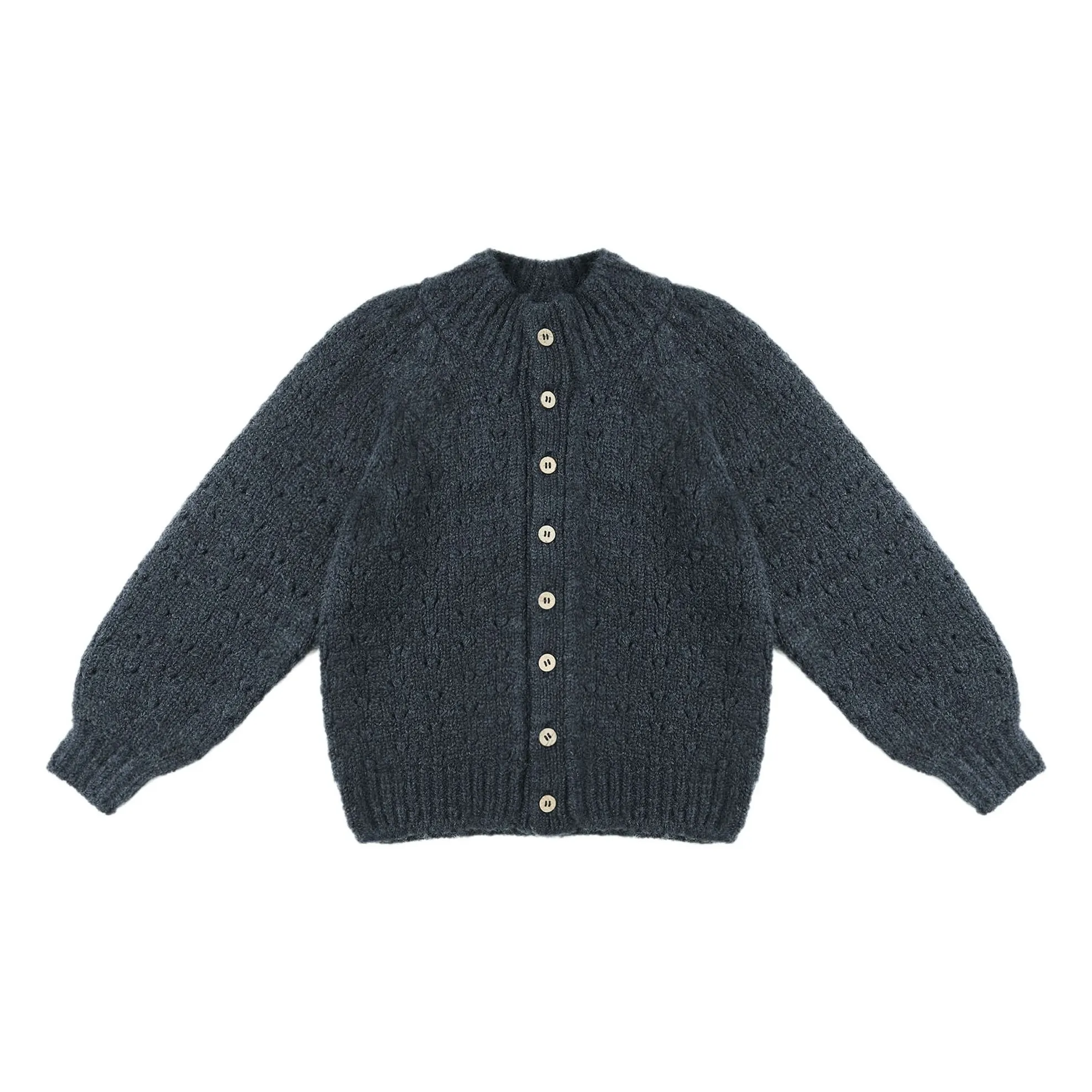 Rylee + Cru Navy Blue Tulip Cardigan