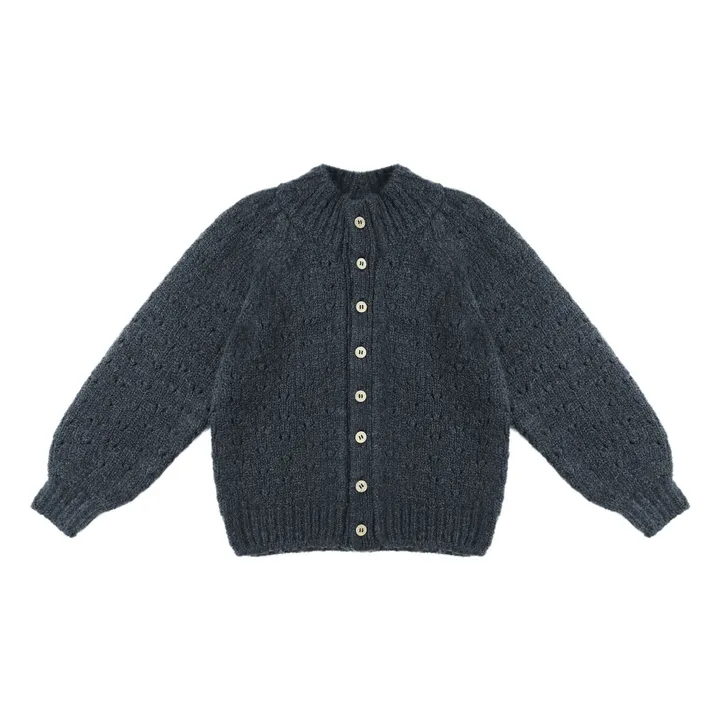 Cardigan Tulip | Bleu marine- Image produit n°0