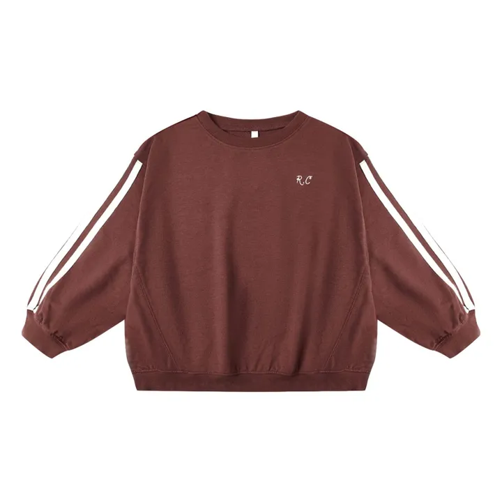 Sweat Liseré Mini | Bordeaux- Image produit n°0