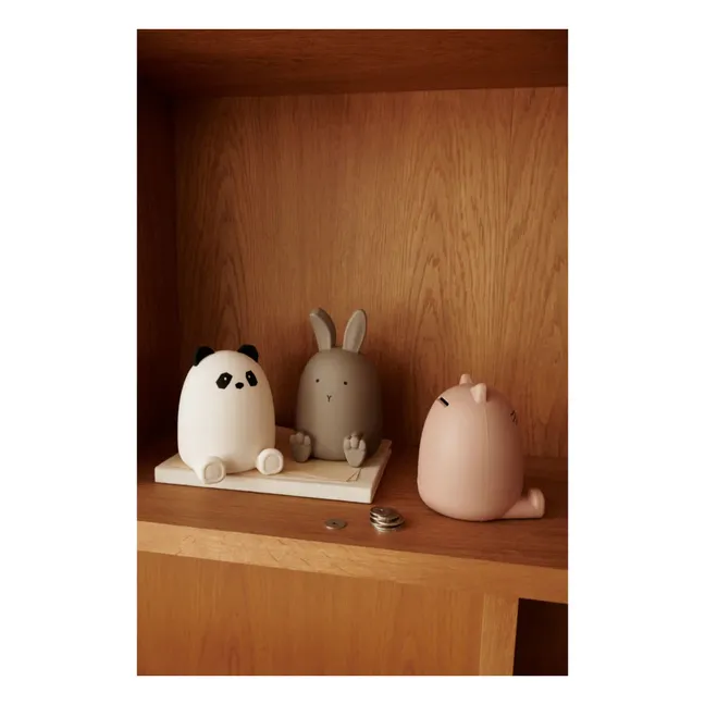 Tirelire Palma en silicone | Beige