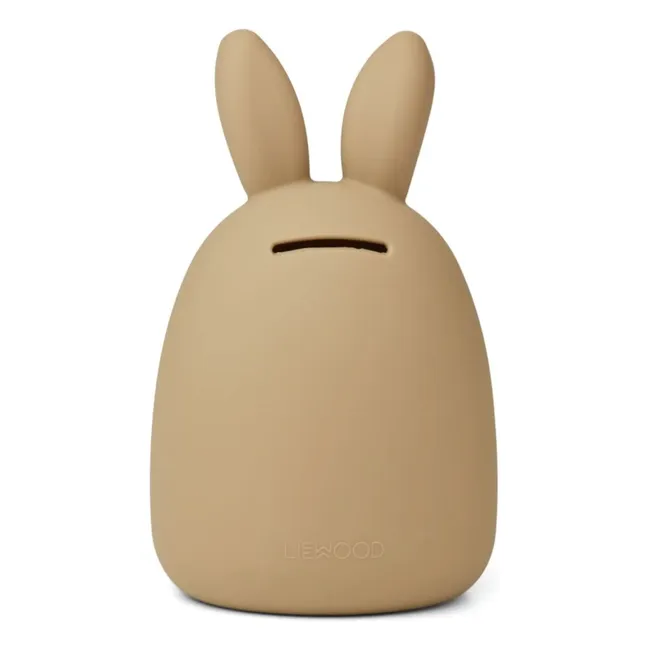 Tirelire Palma en silicone | Beige