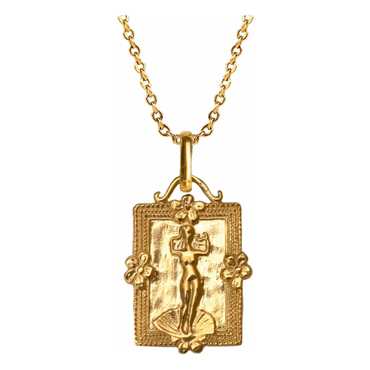 Musa necklace | Gold- Product image n°0