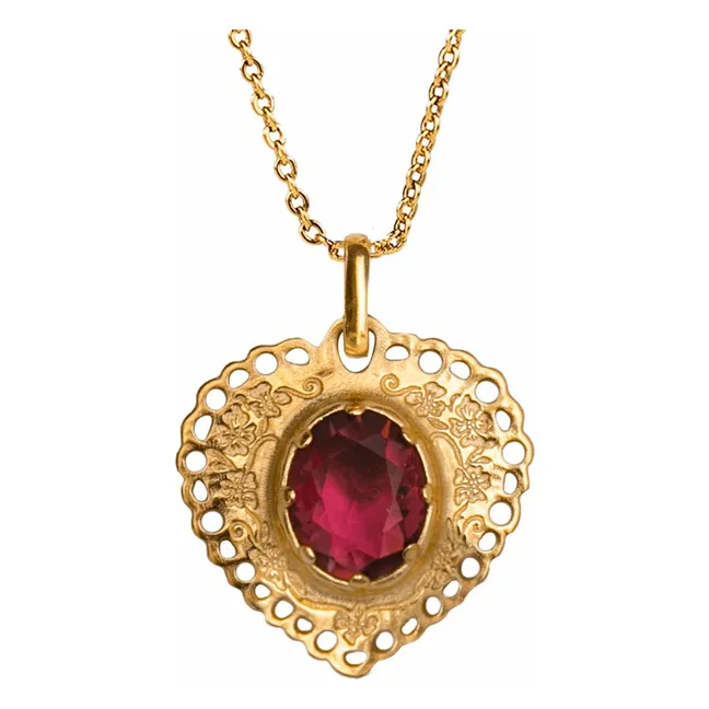 Collar Sacro Cuore | Dorado