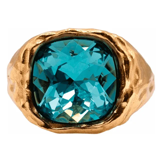 Bague Amalfi | Bleu turquoise