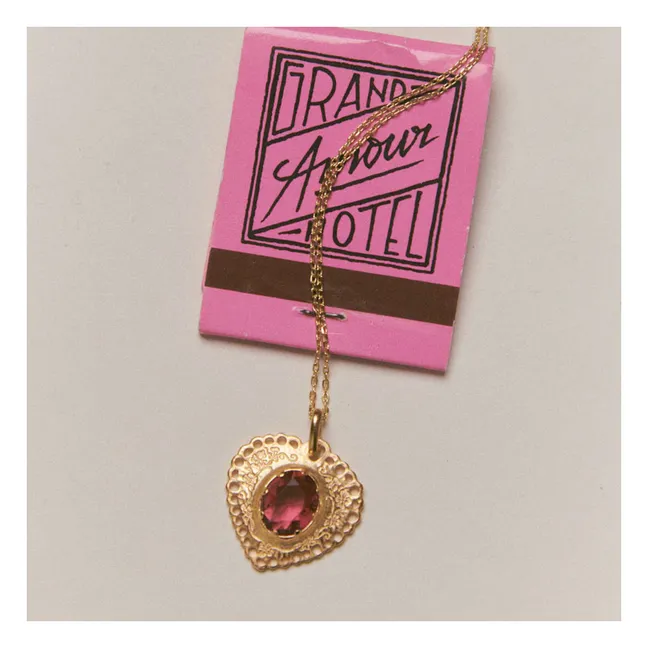 Collar Sacro Cuore | Dorado