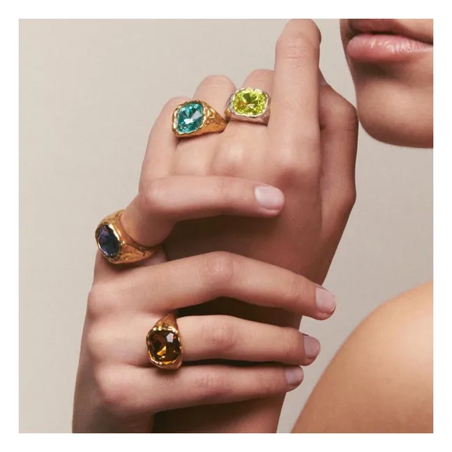 Bague Amalfi | Bleu turquoise