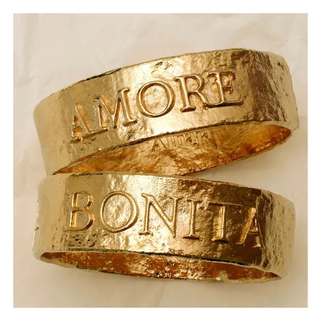 Bonita Bangle Bracelet | Gold