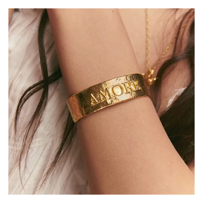 Jonc Amore Bracelet | Gold