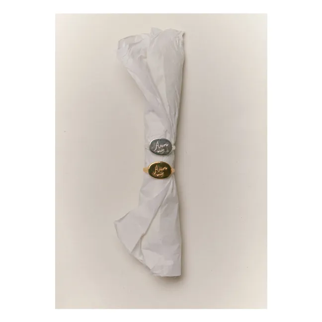 Bague Amor Mio | Doré