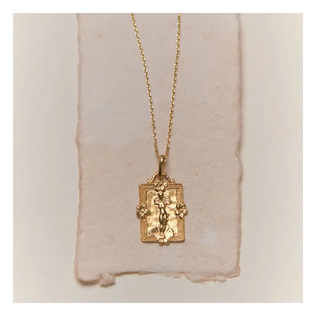 Musa necklace | Gold