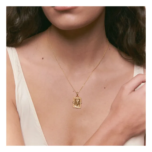 Musa necklace | Gold