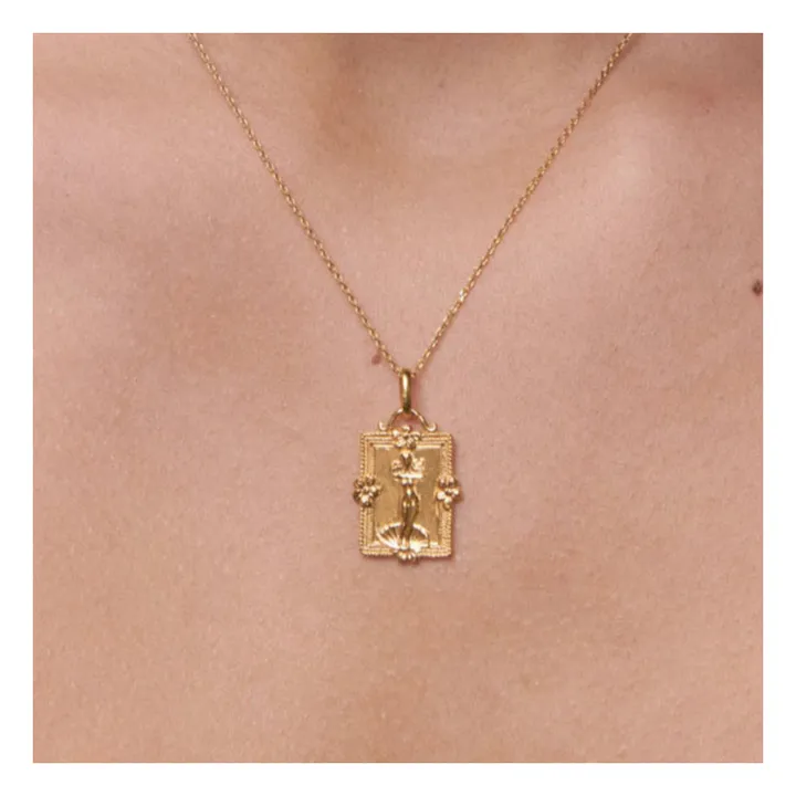 Musa necklace | Gold- Product image n°1