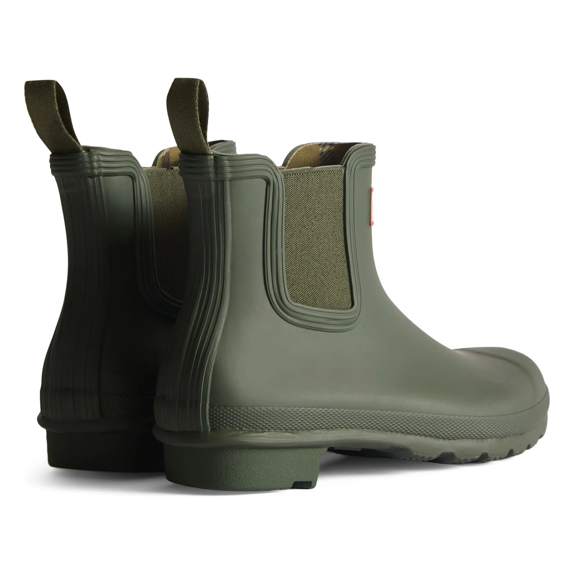 Chelsea Boots Original Tartan Caoutchouc | Vert olive- Image produit n°3