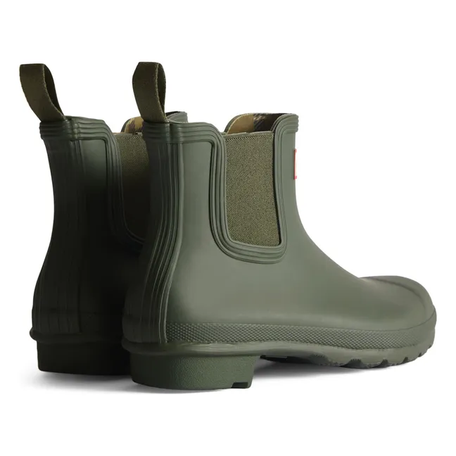 Chelsea Boots Original Tartan Rubber | Olive green