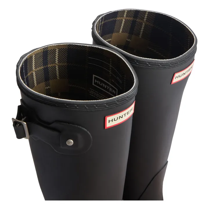 Bottes Original Tartan Caoutchouc | Noir- Image produit n°1