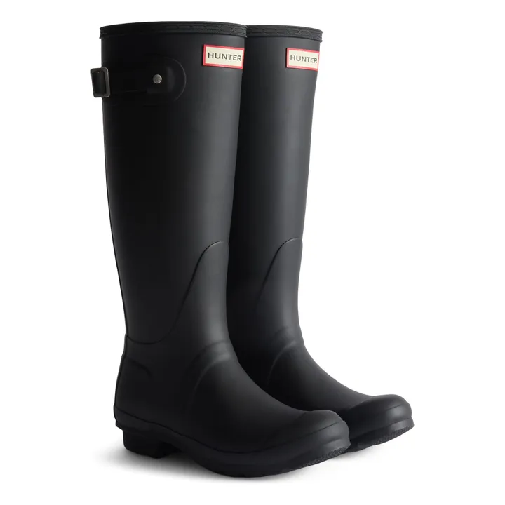 Bottes Original Tartan Caoutchouc | Noir- Image produit n°0