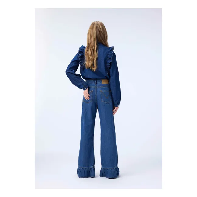 Blouse Raphaella Coton Bio | Bleu marine