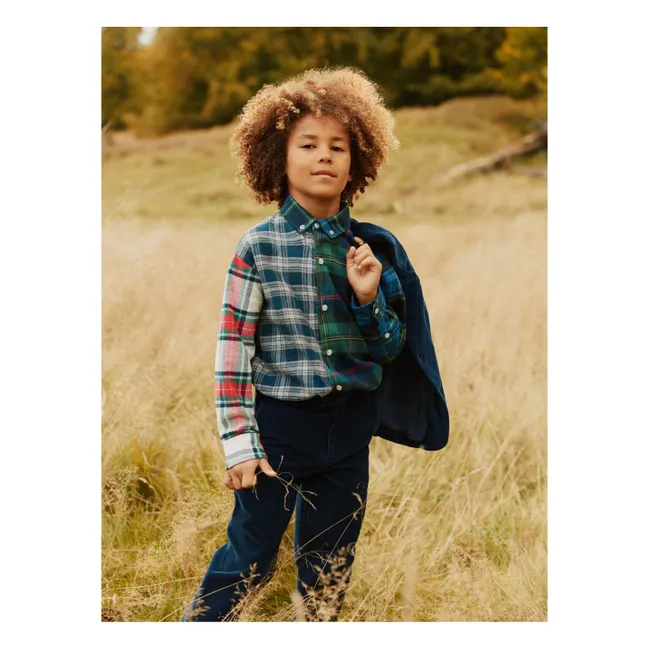 Chemise Remon Coton Bio | Bleu marine