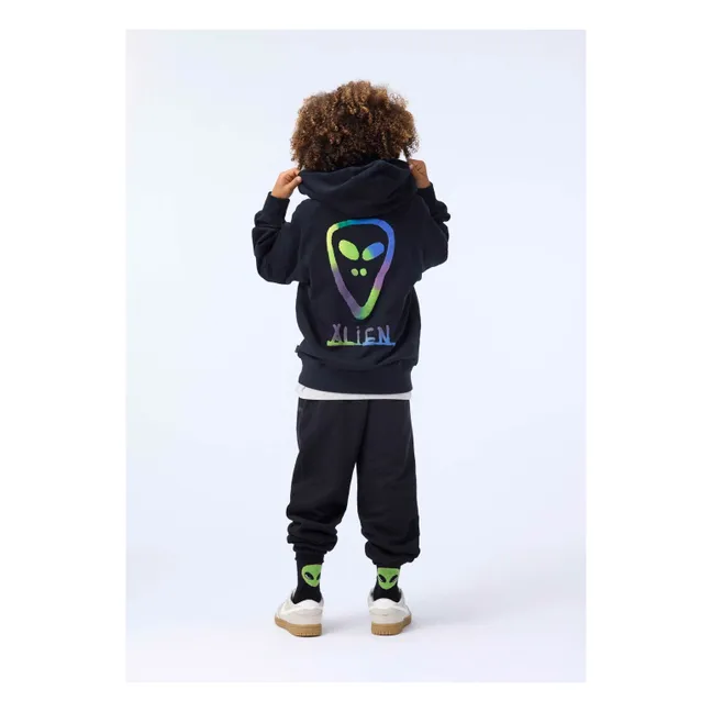 Lot de 2 Paires de Chaussettes Norman Alien | Noir