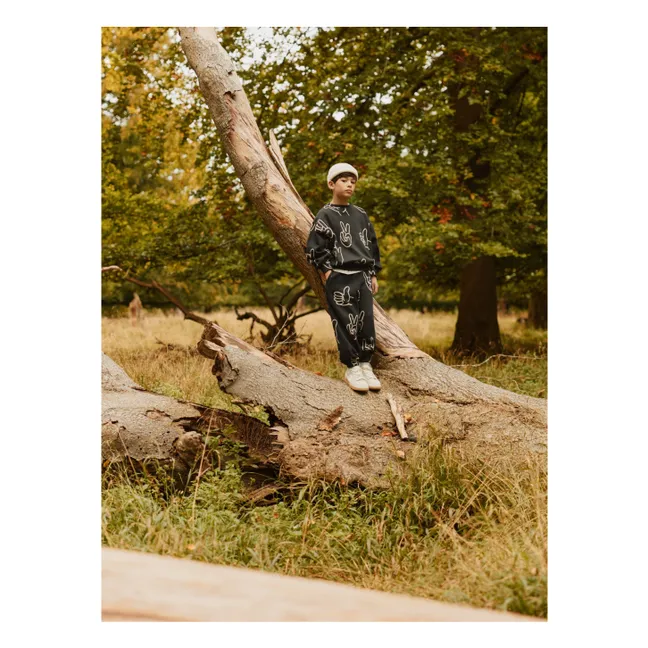 Jogger Adan Hands Coton Bio | Noir