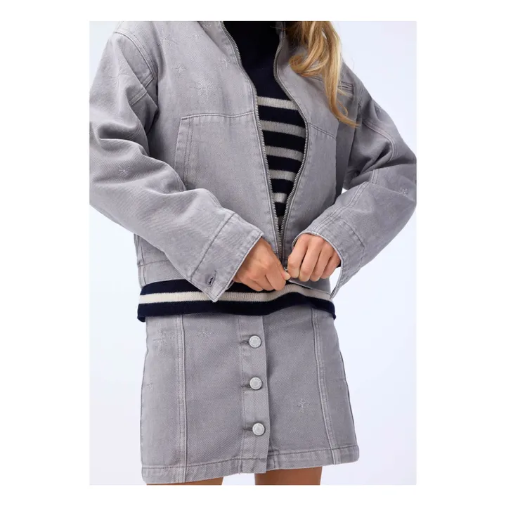 Bombardero Hallie | Gris- Imagen del producto n°1