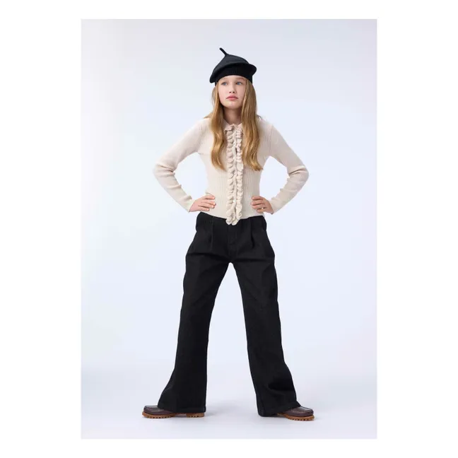 Pantalon Aeisha Coton Bio | Noir