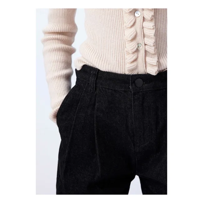 Pantalon Aeisha Coton Bio | Noir