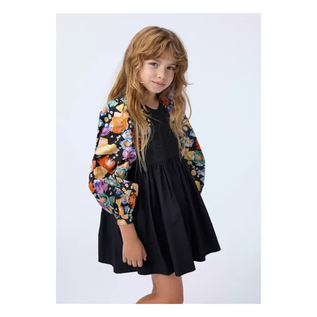 Robe Cybil Coton Bio | Noir