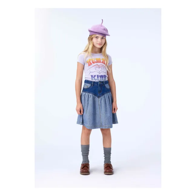 Jupe Becca Coton Bio | Denim