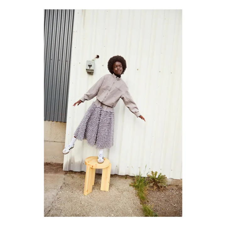 Jupe Bliss | Gris clair- Image produit n°1