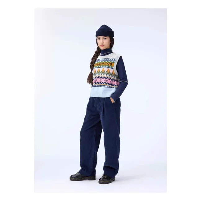 T-shirt Col Roulé Rennie | Bleu marine