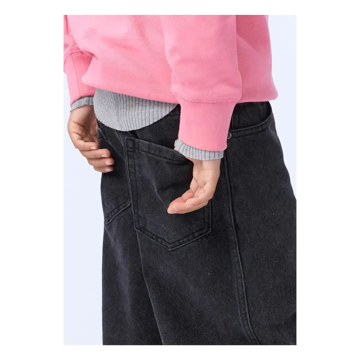 Vaqueros de algodón ecológico Aiden | Negro- Imagen del producto n°4