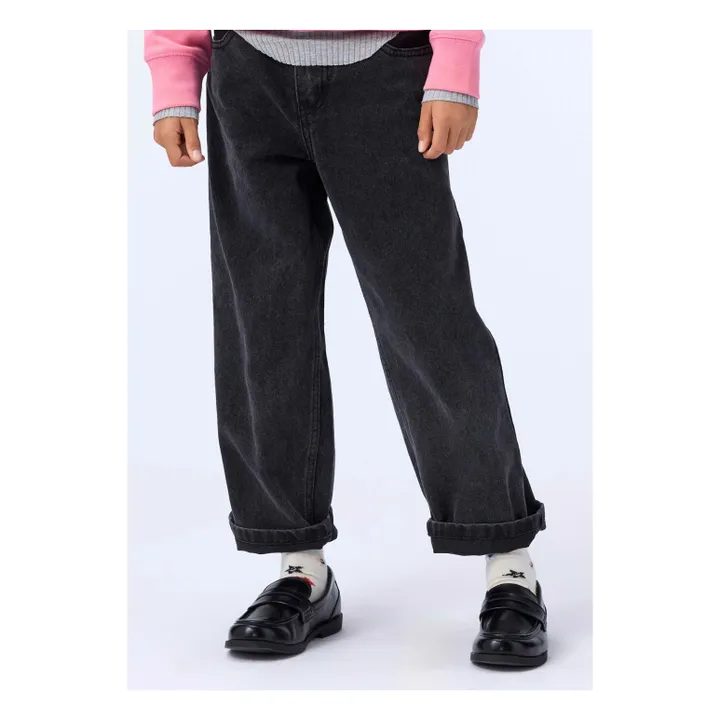 Vaqueros de algodón ecológico Aiden | Negro- Imagen del producto n°1