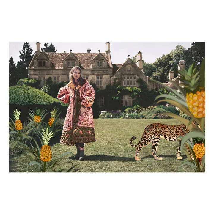 Collaboration Barbour x Farm Rio - Bottes Courtes Thais Caoutchouc | Vert- Image produit n°1