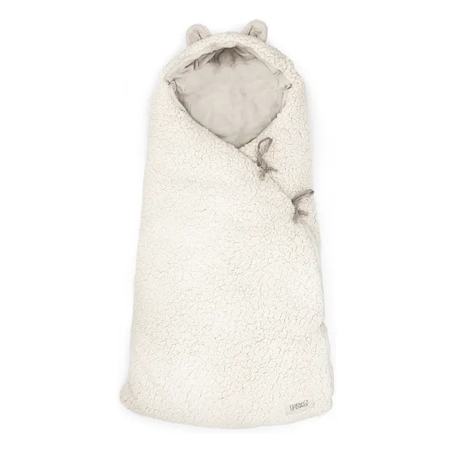 Nido d'angelo di peluche | Bianco