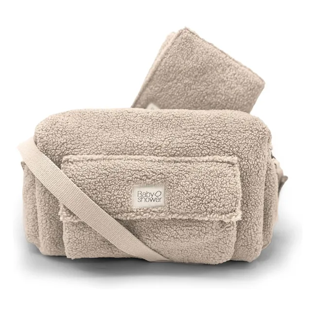 Camila Wild stroller changing bag | Latte