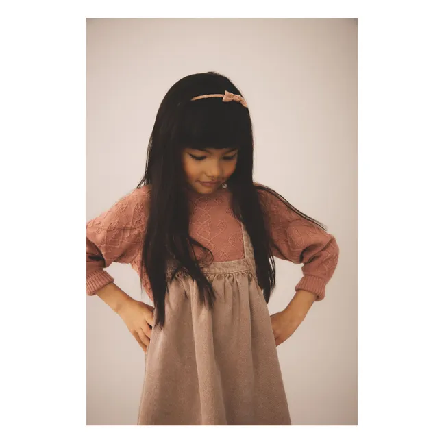 Robe Tablier Eloise | Beige