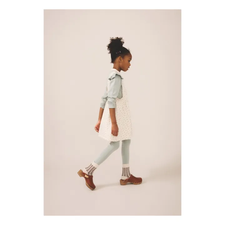 Lot de 3 Paires de Chaussettes Fleuries | Prune- Image produit n°2