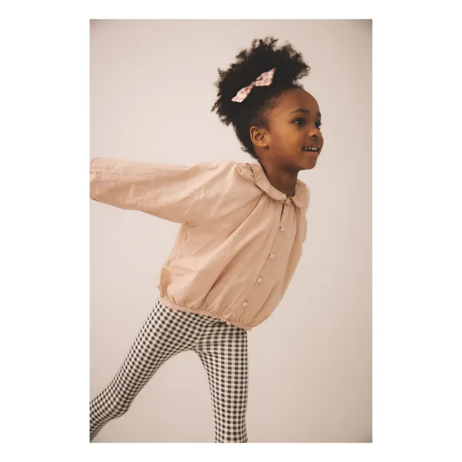 Blouse Lora Coton Bio | Rose pâle