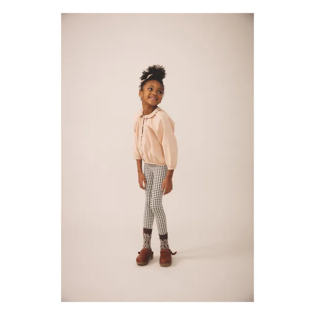 Blouse Lora Coton Bio | Rose pâle