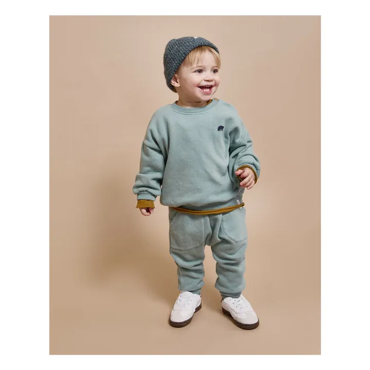 Sweat Hibernation Bébé | Vert Cèdre- Image produit n°1