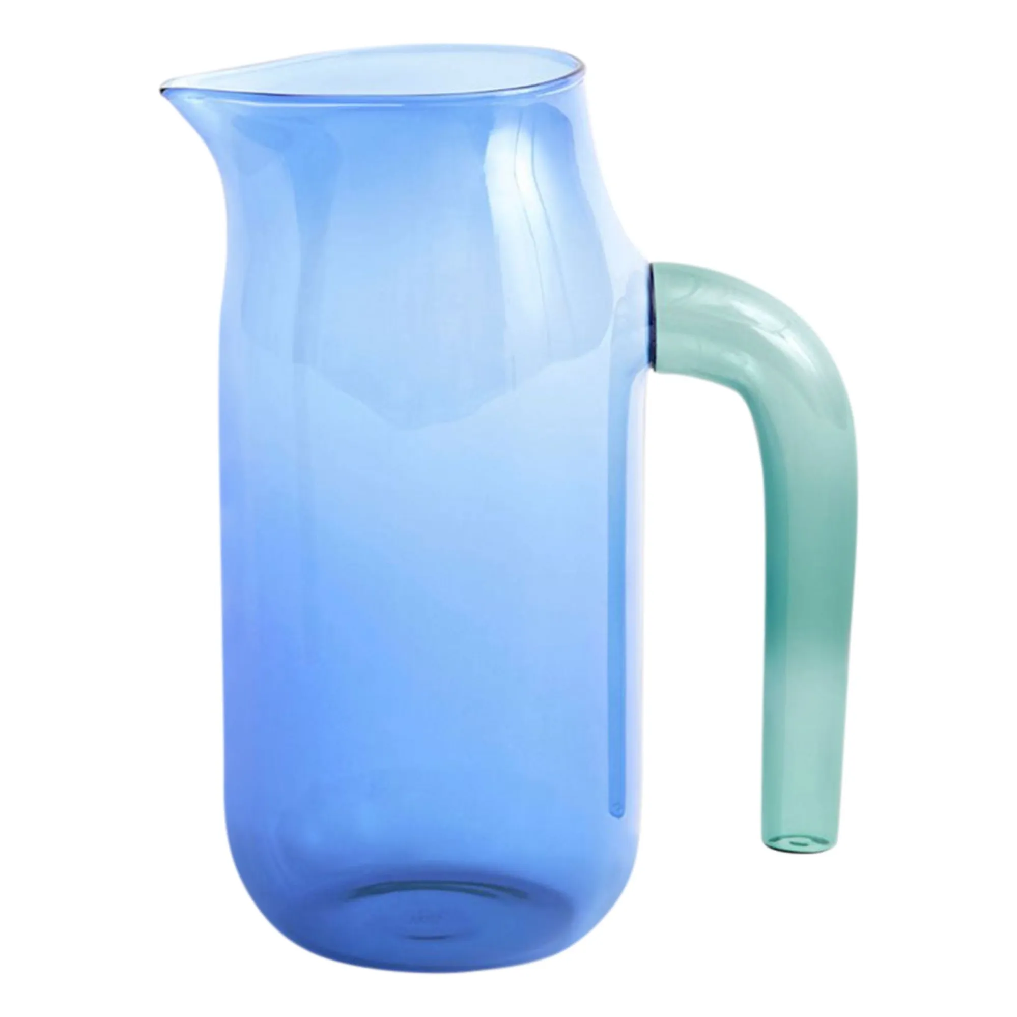 Hay Blue Glass Decanter, Jochen Holz