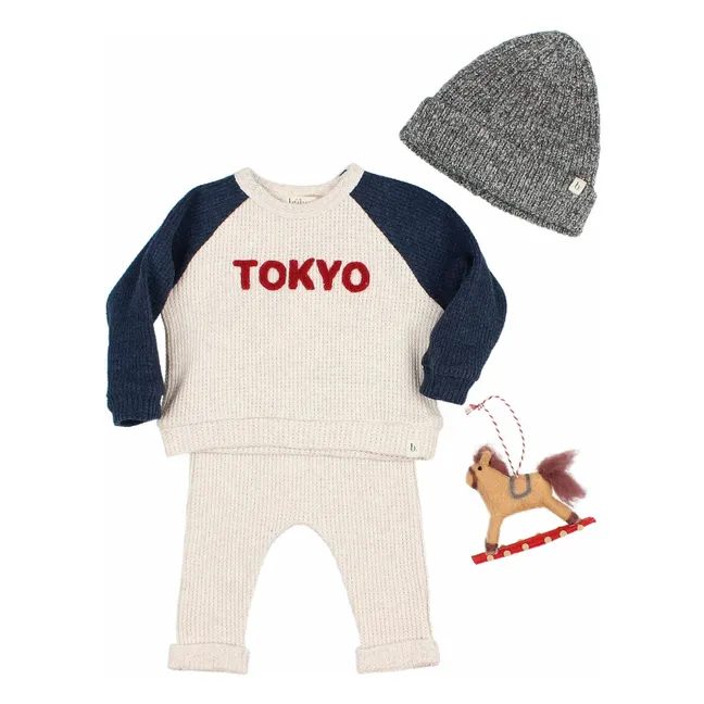 Sweat Tokyo Bébé | Seidenfarben