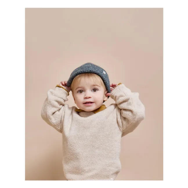 Pull Bébé Fibres Recyclées | Beige
