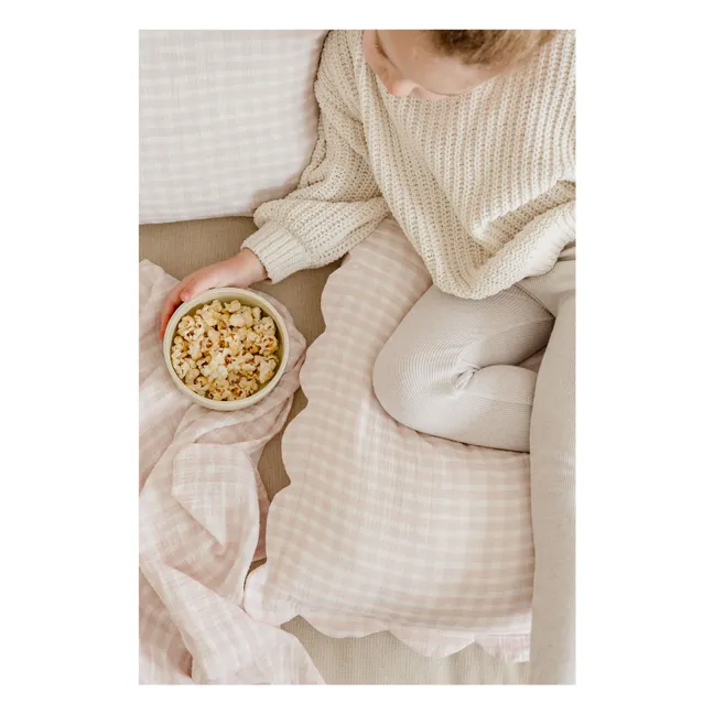 Taies d'oreiller Rosewater en coton bio - Set de 2 | Rose pâle