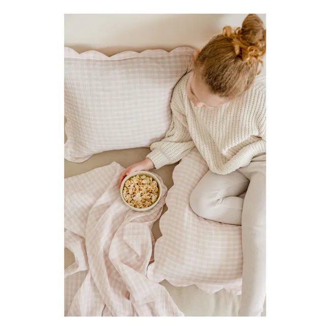 Fundas de almohada de algodón ecológico Rosewater - Juego de 2 | Rosa Pálido